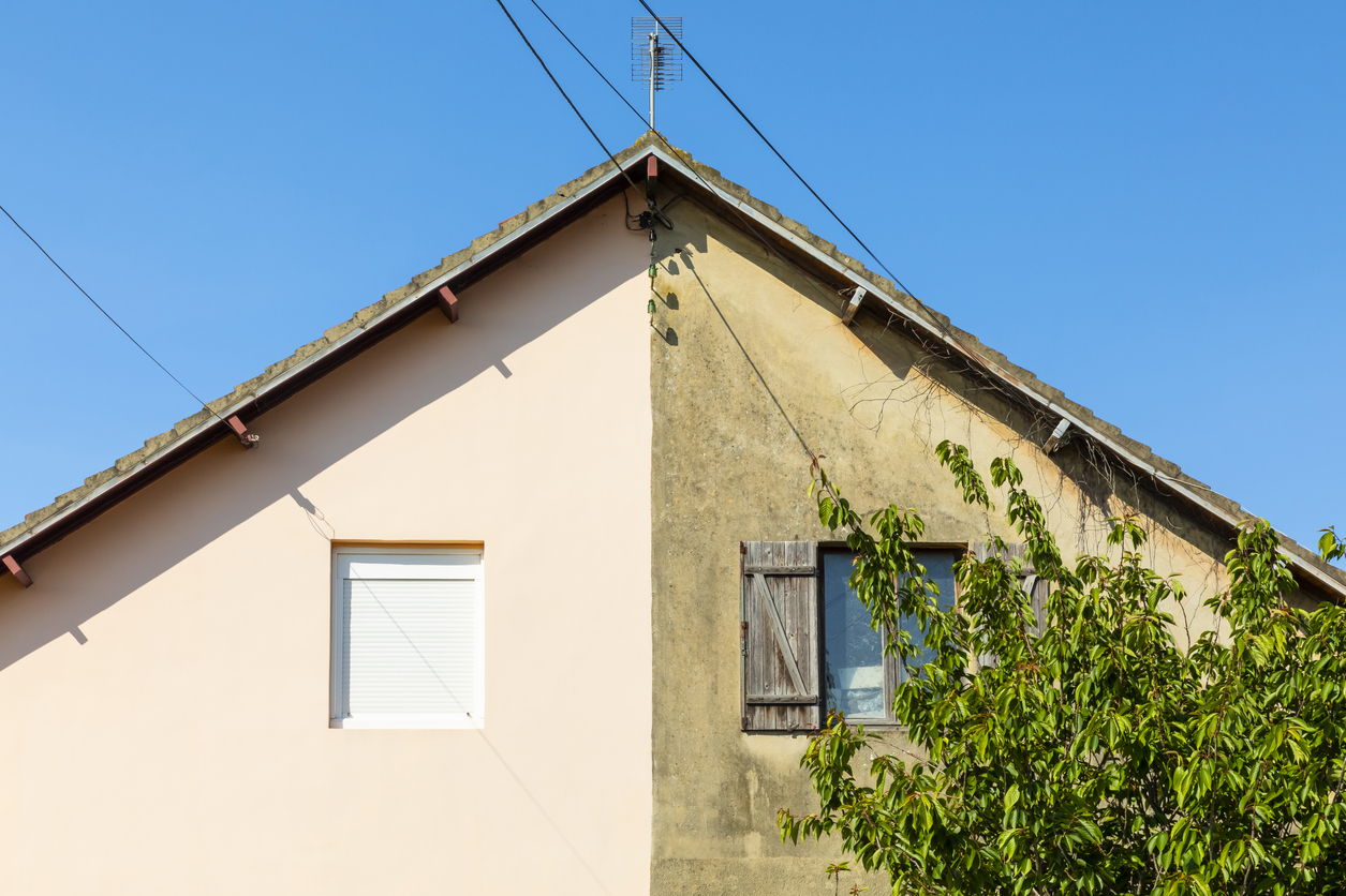 Different States of Repair of a House