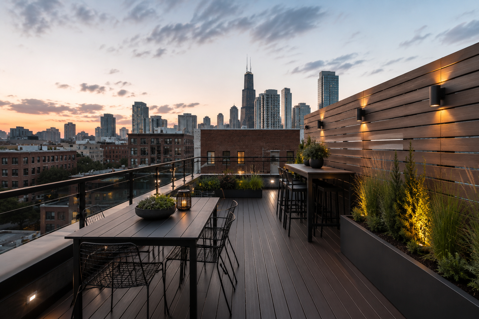 Rooftop Deck Construction In Chicago