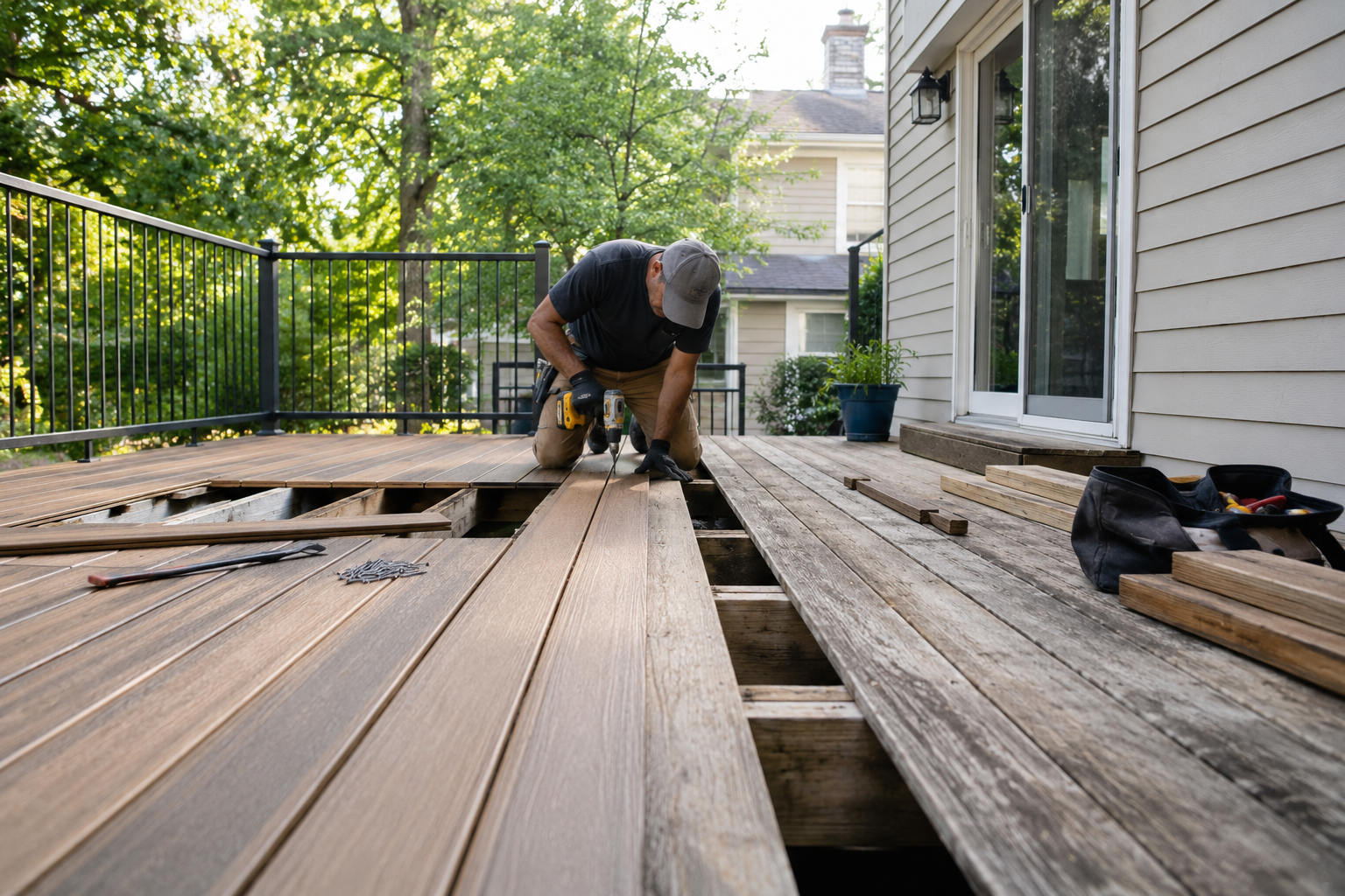 deck repair and refinishing