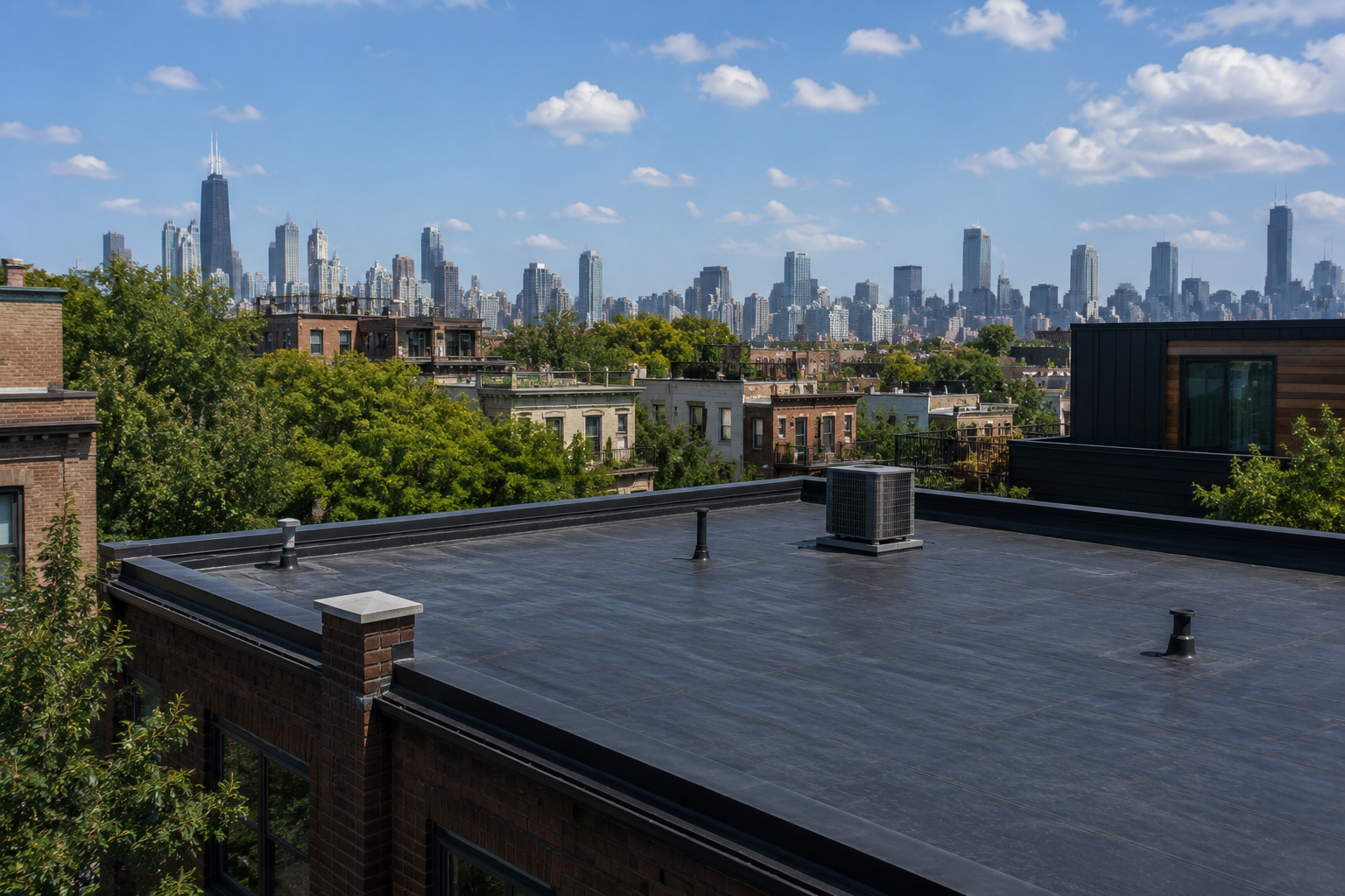 flat roofing