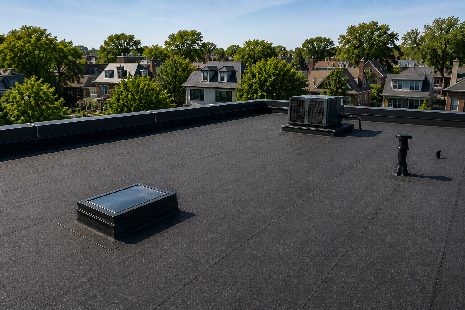 flat roofing services