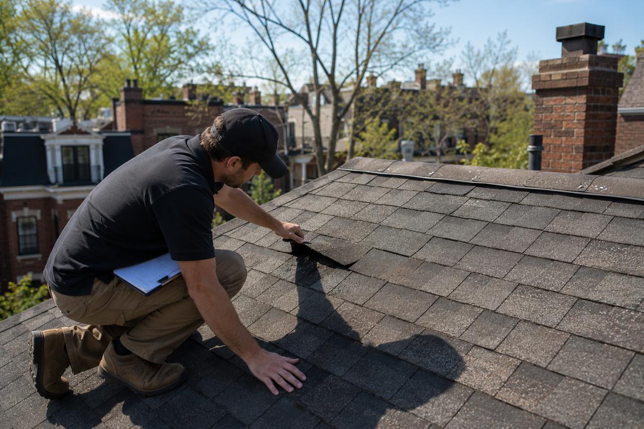 shingle roof diagnostic
